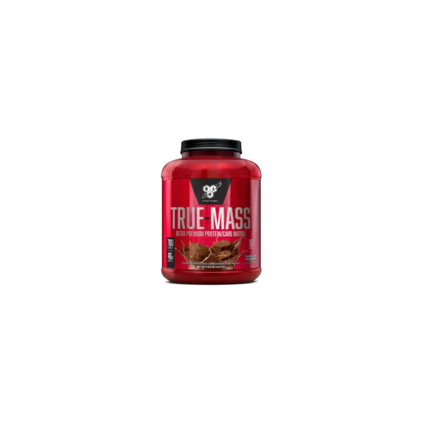 bsn-true-mass-chocolate-milkshake-2-64kg BSN True-Mass Protein Gainer