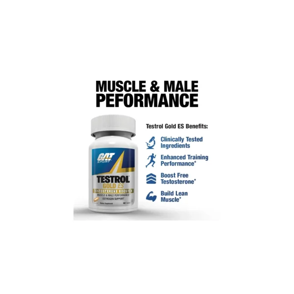 GAT Sport Testrol Gold ES Testosterone Booster Tablets