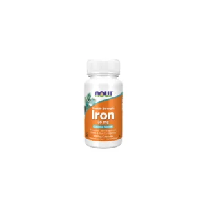 NOW Iron Double Strength 36mg Essential Mineral Capsules