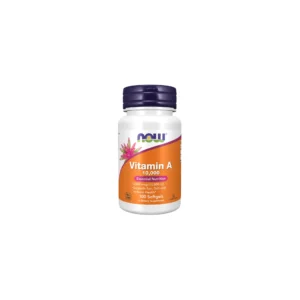 NOW Vitamin A 10,000 IU Essential Nutrition Softgels
