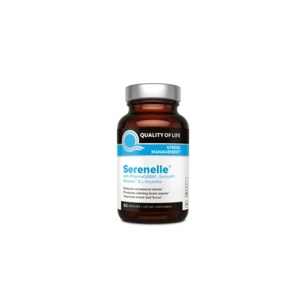 quality-of-life-serenelle-60caps Quality of Life Serenelle® Stress Management Supplement Capsules