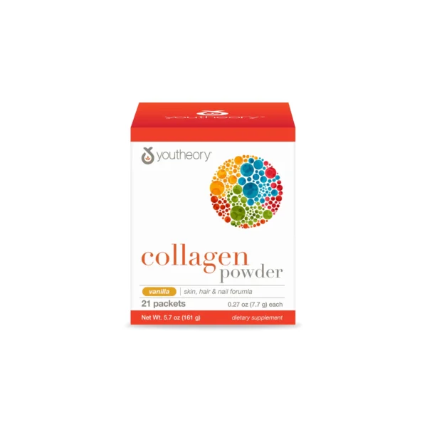 youtheory-collagen-powder-21-pack-vanilla-1 Youtheory Collagen Powder Skin, Hair, Nail & Joint Support